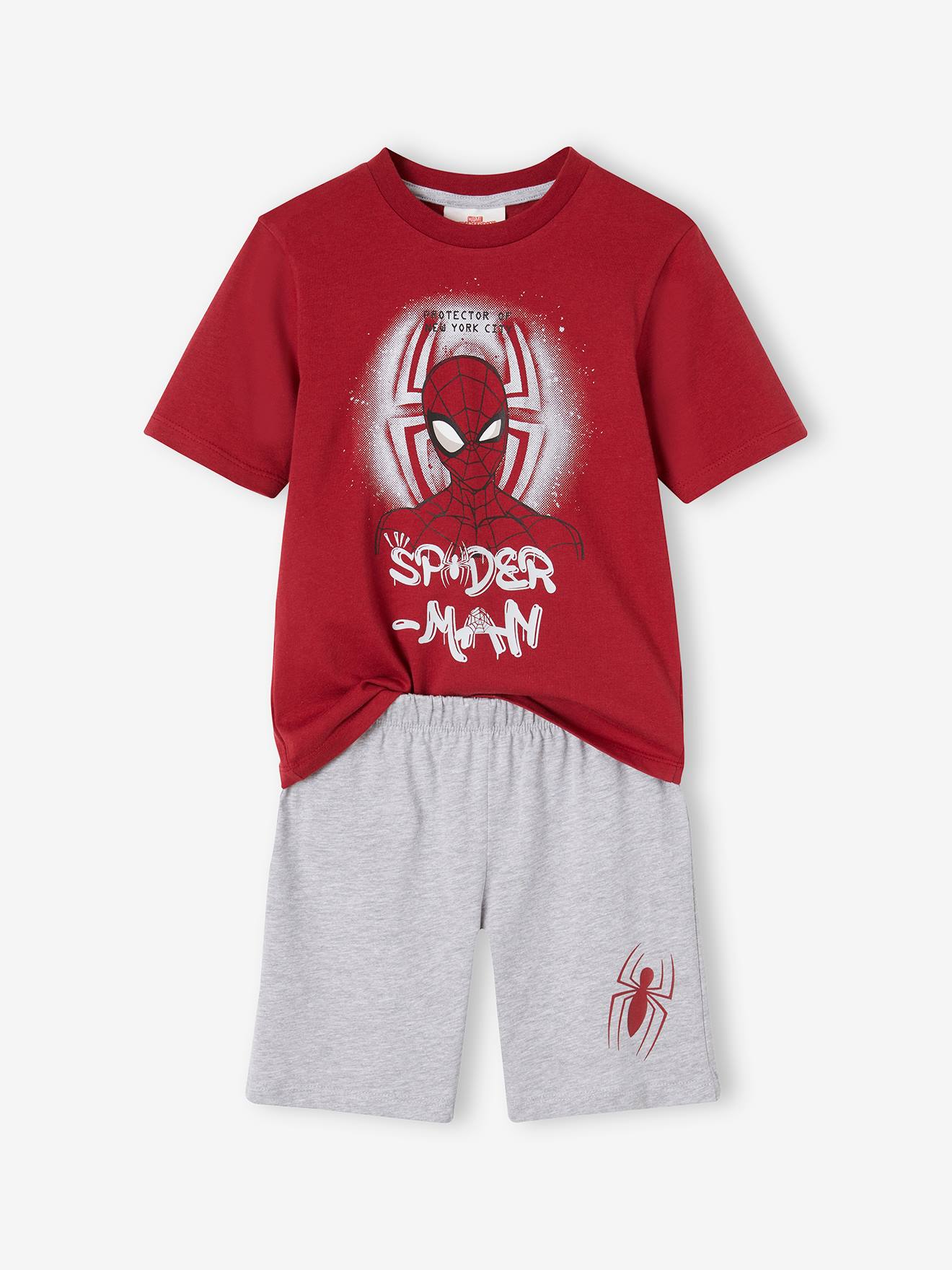 SPIDERMAN Pijama con short Spider-Man GA rojo