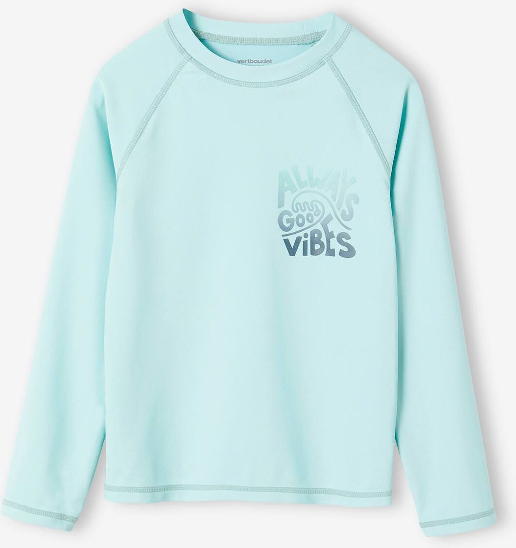 VERTBAUDET Camiseta de baño antirrayos UV para niño verde agua