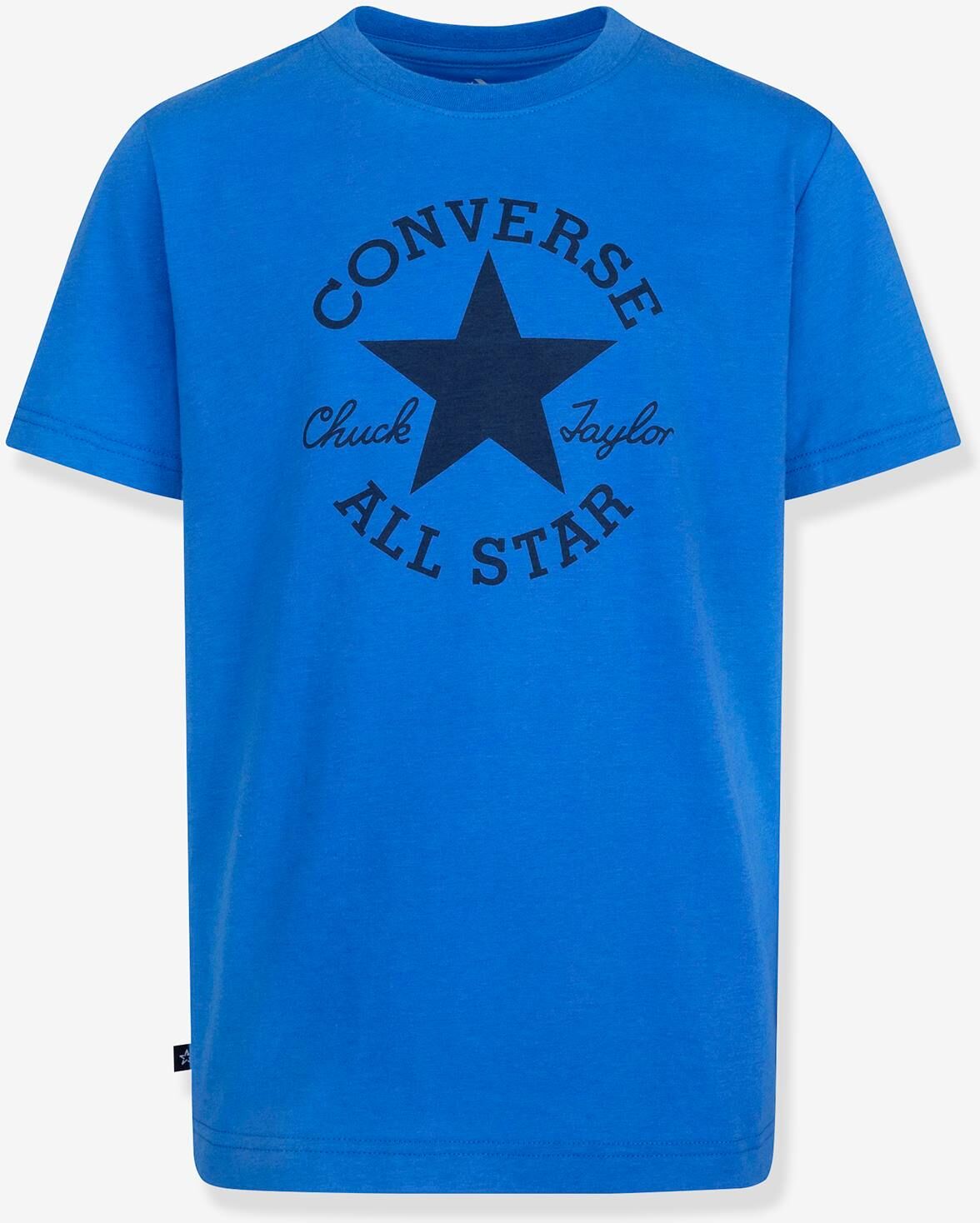 Camiseta Chuck Patch CONVERSE azul intenso