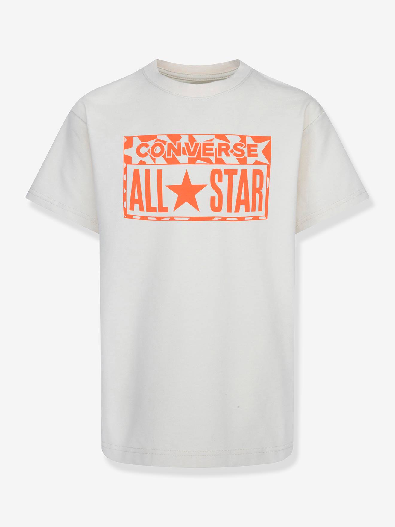 Camiseta de manga corta CONVERSE beige