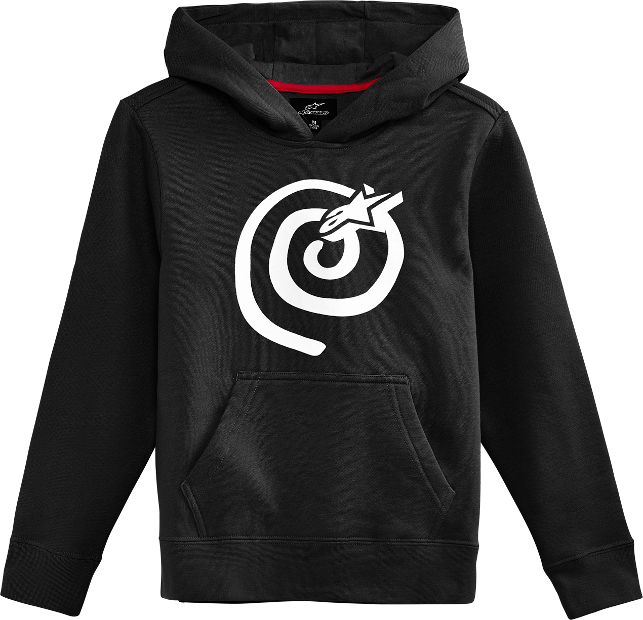 Alpinestars Sudadera con Capucha  Mantra Niño Negra