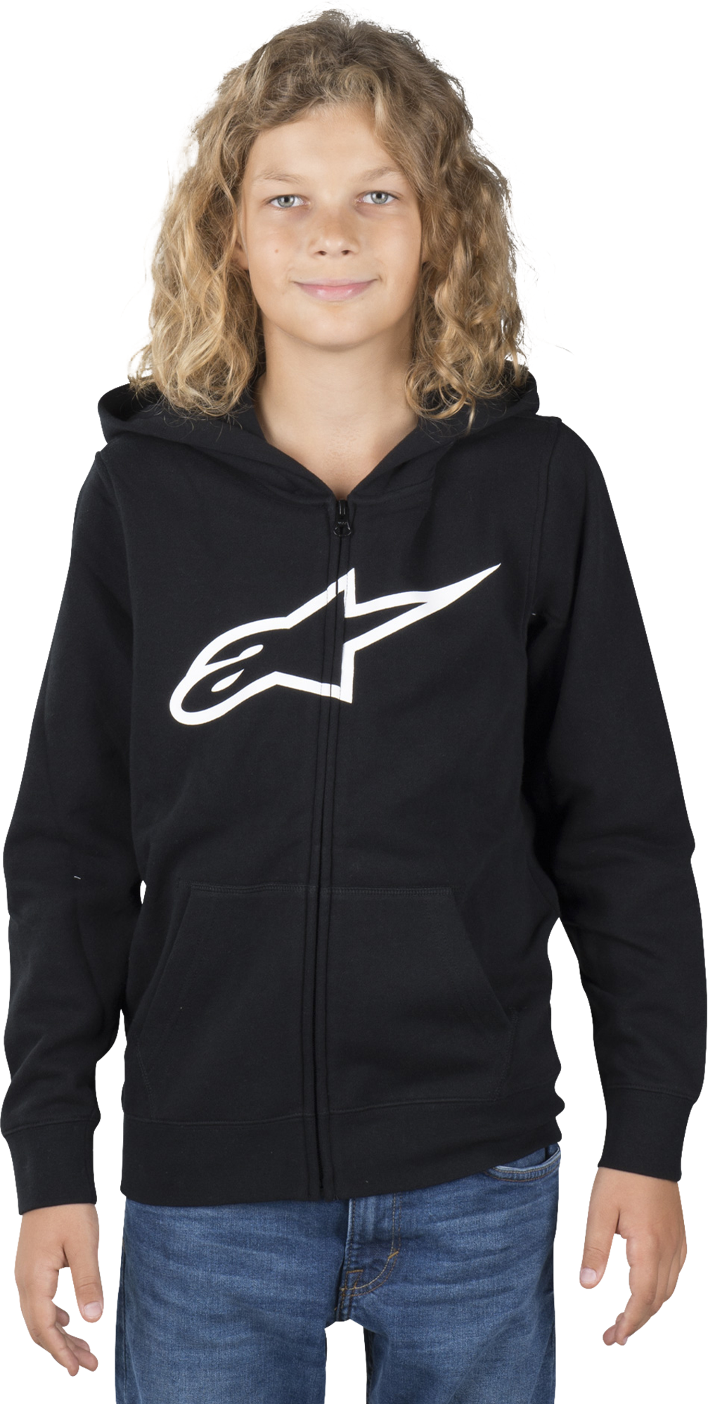 Alpinestars Chaqueta con capucha  Ageless Niño Negro-Blanco