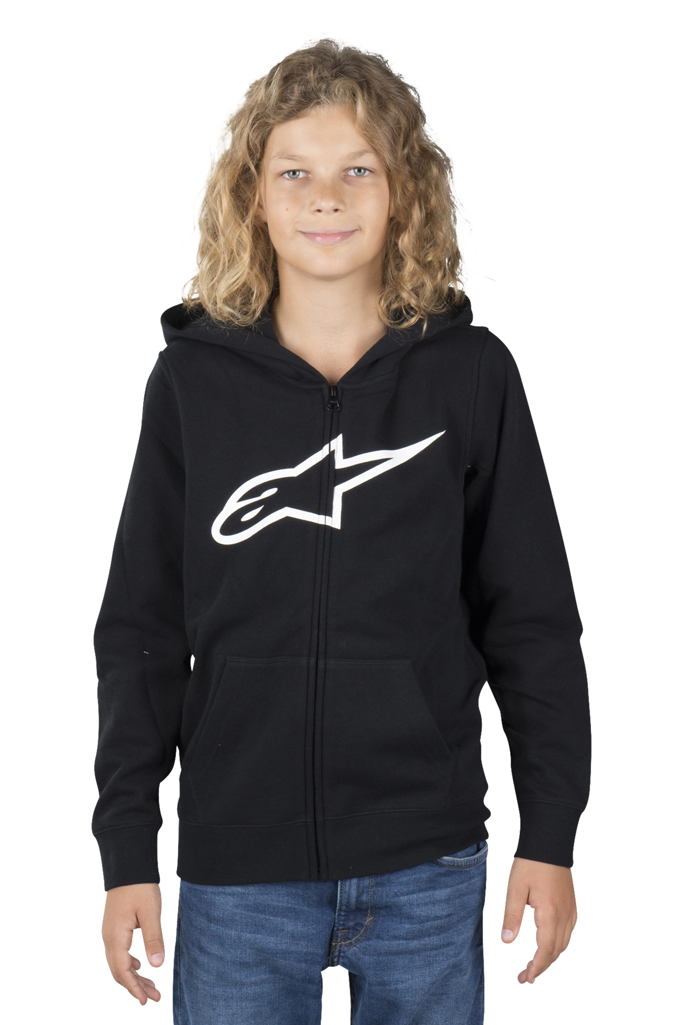 Alpinestars Chaqueta con capucha  Ageless Niño Negro-Blanco