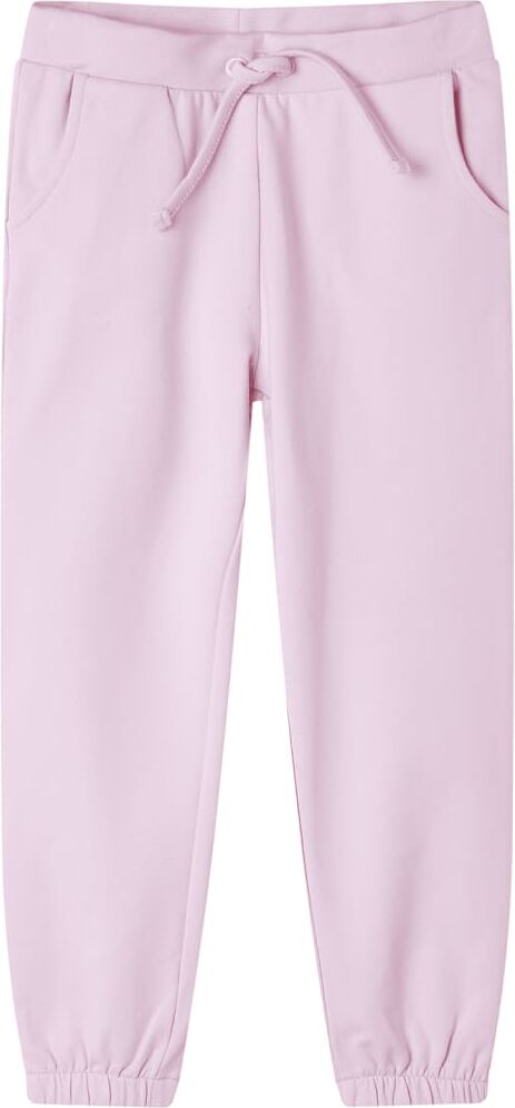 vidaXL Pantalones de chándal infantiles rosa claro 116