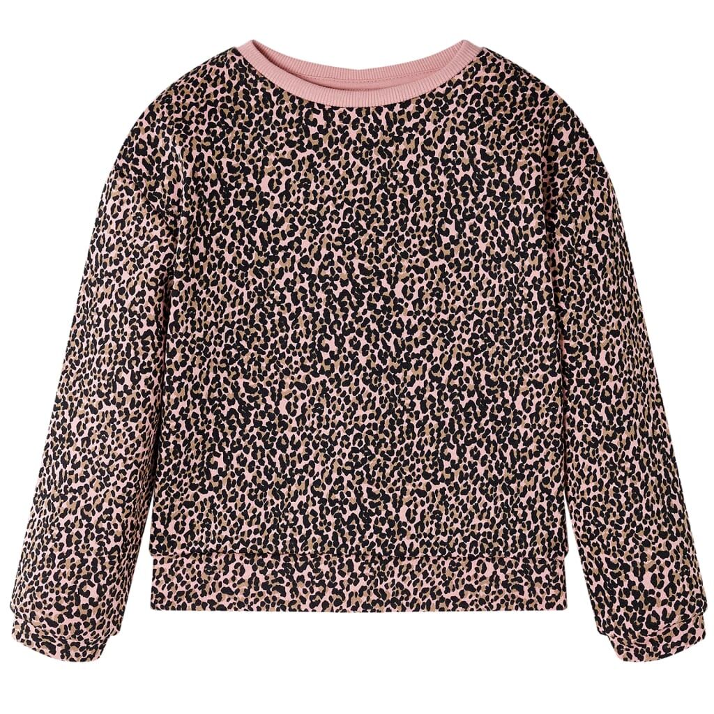 vidaXL Sudadera infantil rosa medio 92