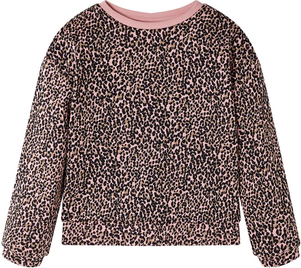 vidaXL Sudadera infantil rosa medio 116