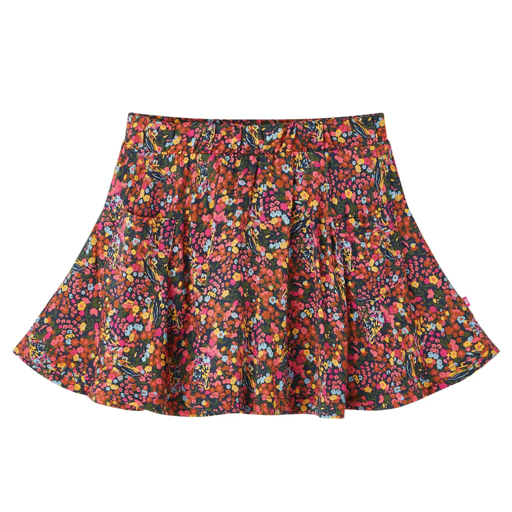 vidaXL Falda infantil multicolor 104