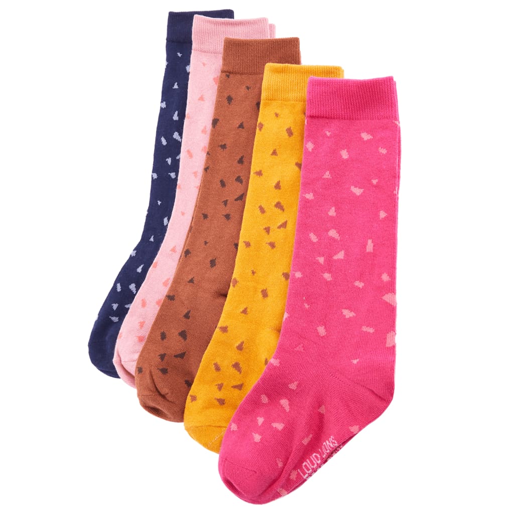 vidaXL Calcetines infantiles 5 pares EU 23-26