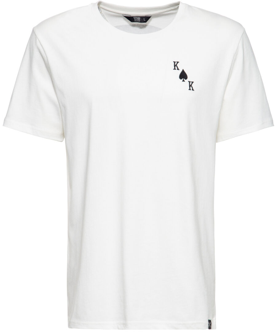 King Kerosin Playcard King Camiseta - Blanco (5XL)