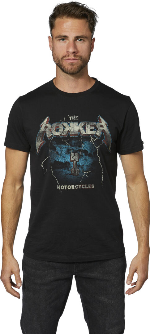 Rokker James Camiseta - Negro (L)