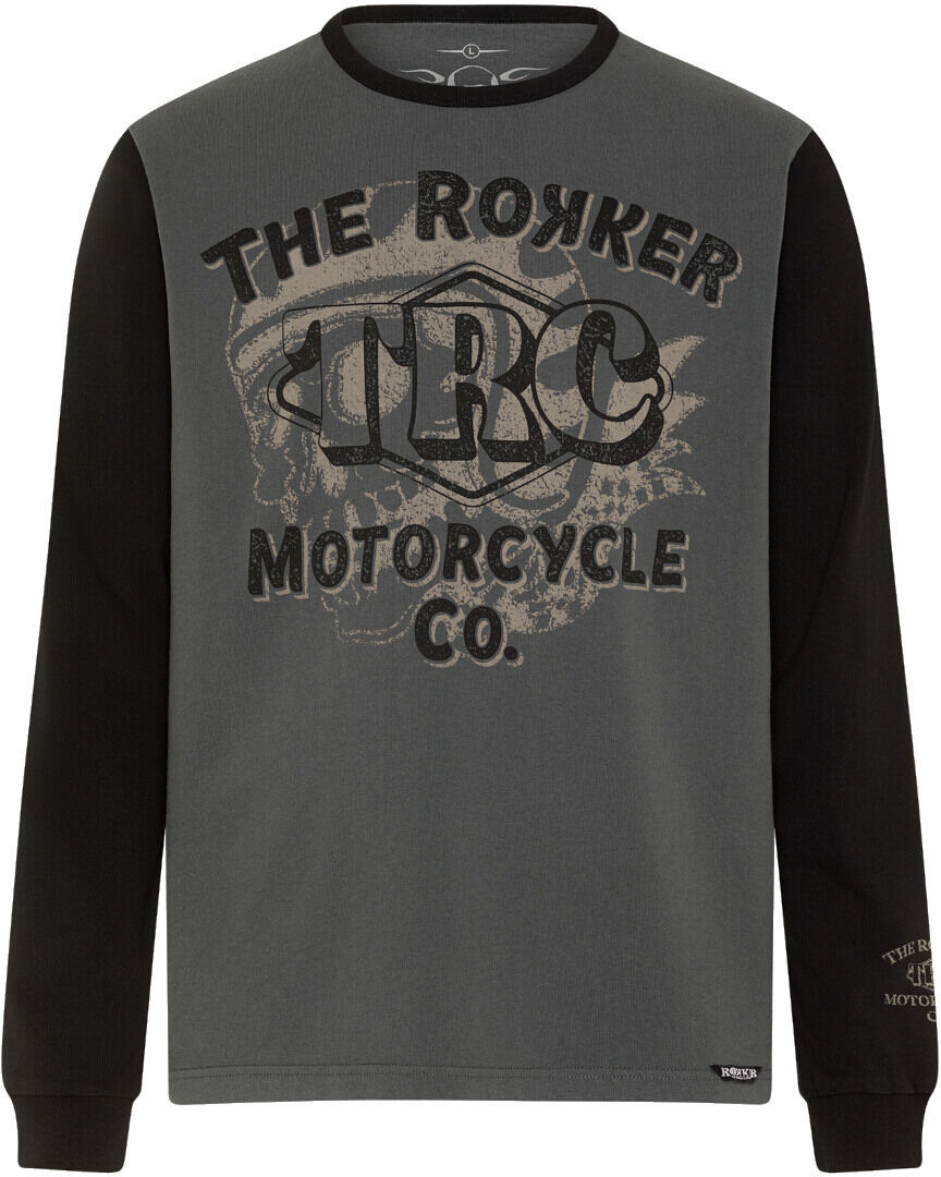 Rokker Trc Co Manga larga - Negro Gris (L)