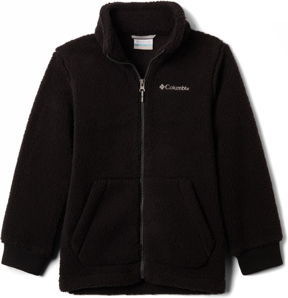 Columbia rugged ridge ii sherpa full zip forro polar niño Negro (S)