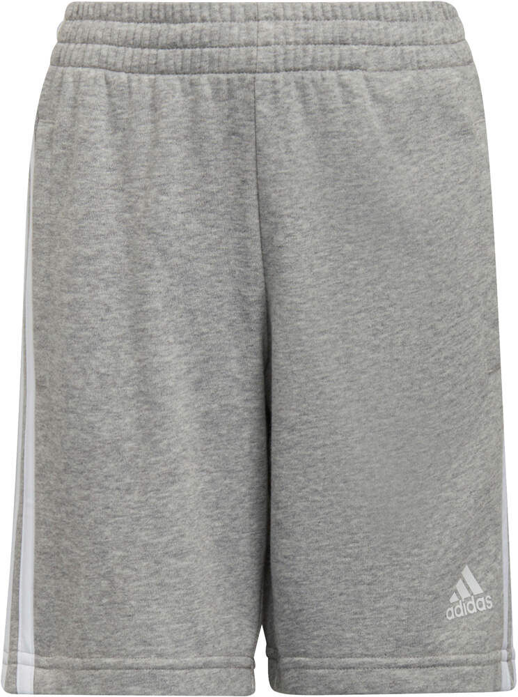 Adidas essentials 3 bandas bermuda niño Gris (128)