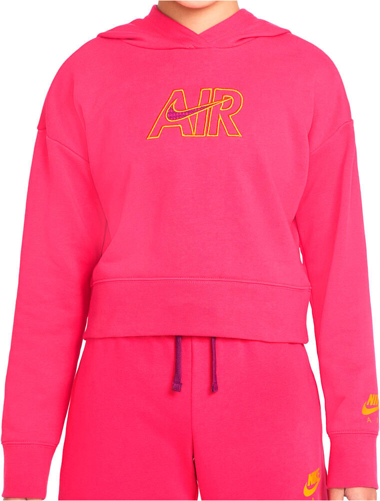 Nike sportswear air sudadera niña Rosa (L)