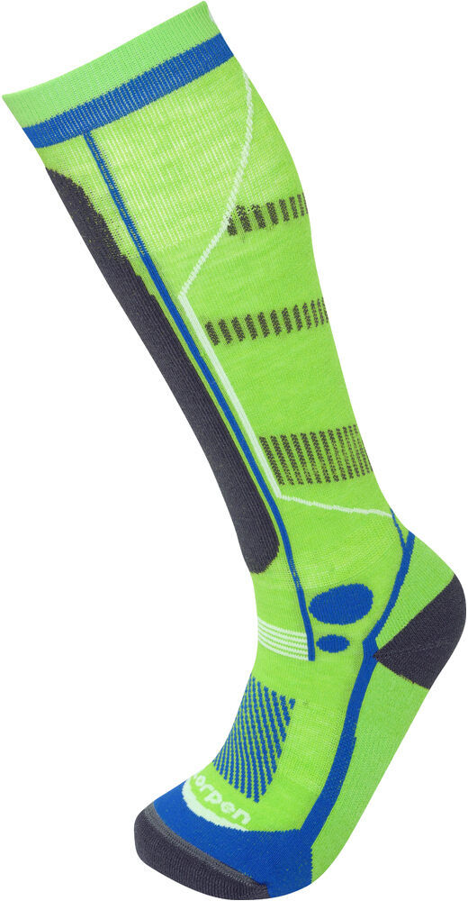 Lorpen s3kl kids t3 ski light calcetines esquí infantiles Verde