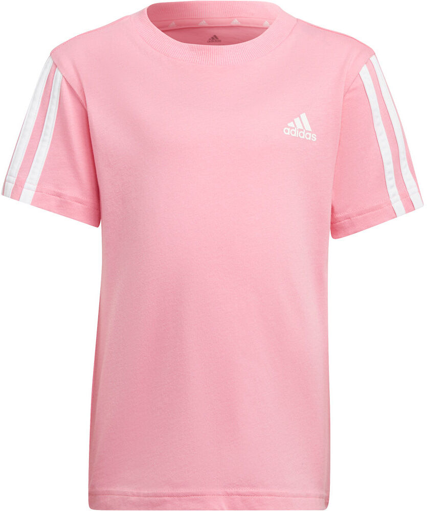 Adidas essentials 3 bandas camiseta junior niña Rosa (128)