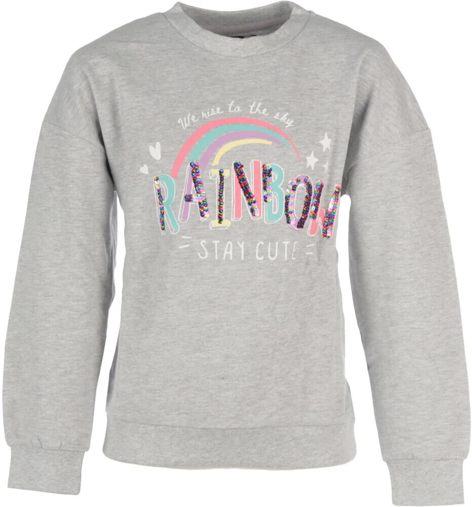 Noona rainbow sudadera niña Gris (4/5)