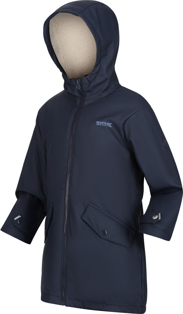 Regatta brynlee chaqueta impermeable niño Marino (7-8)