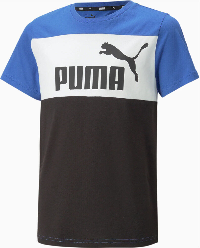 Puma essentials colorblock camiseta manga corta niño Azul (152)