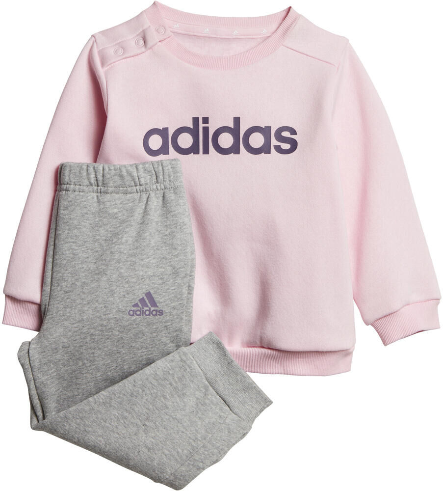 Adidas conjunto essentials lineage chándal bebé Gris (98)