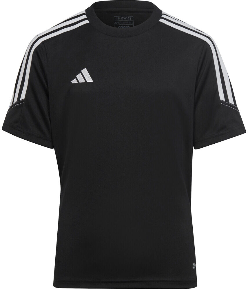 Adidas tiro 23 club entrenamiento camisetas entrenamiento futbol manga corta niño Negro (164)