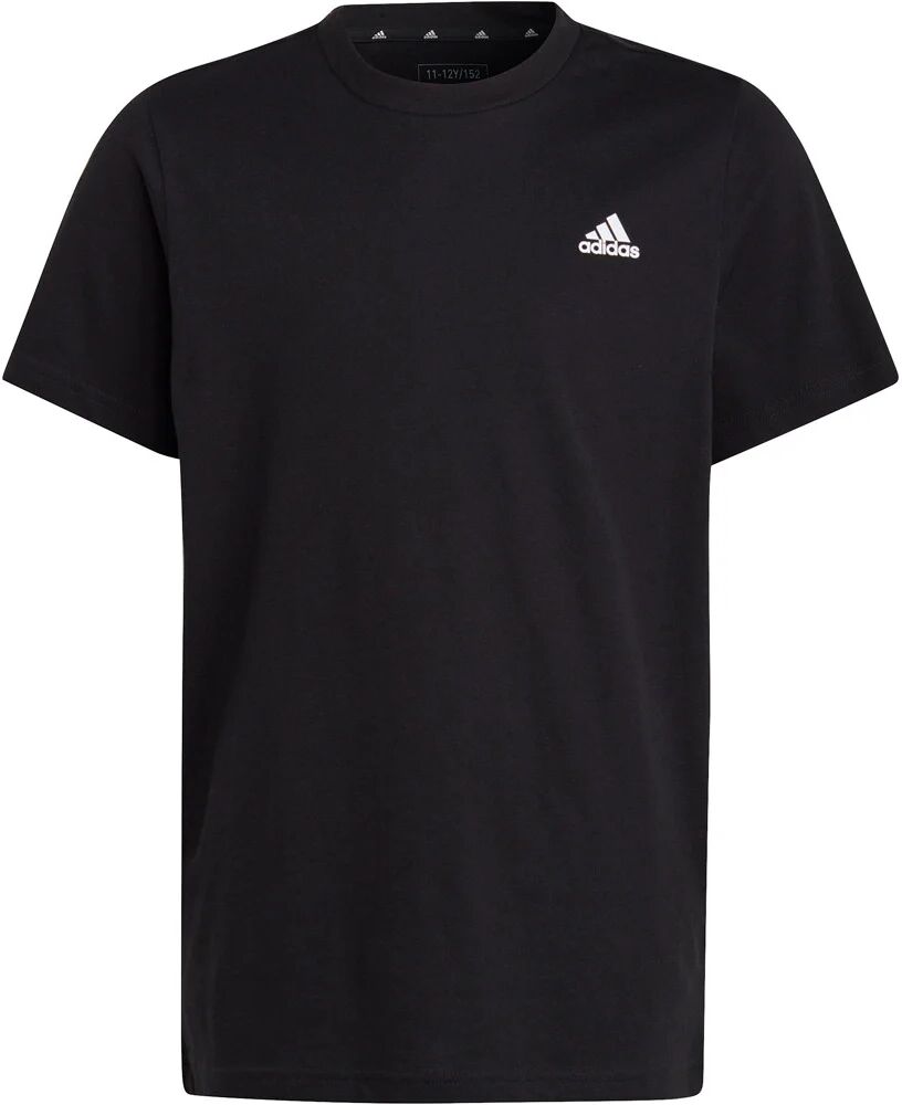 Adidas essentials pequena logo cotton camiseta manga corta niño Negro (140)