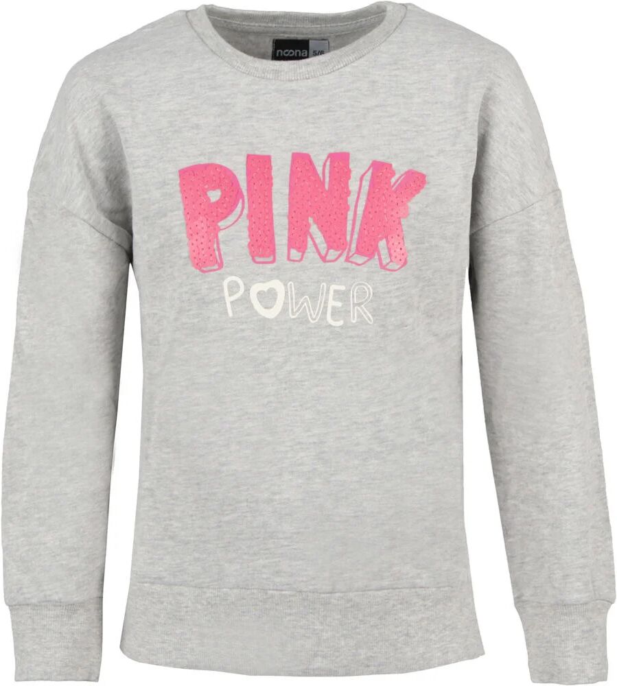 Noona pink power sudadera niña Gris (11/12)