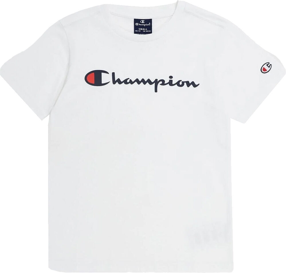 Champion crewneck camiseta manga corta niño Blanco (L)