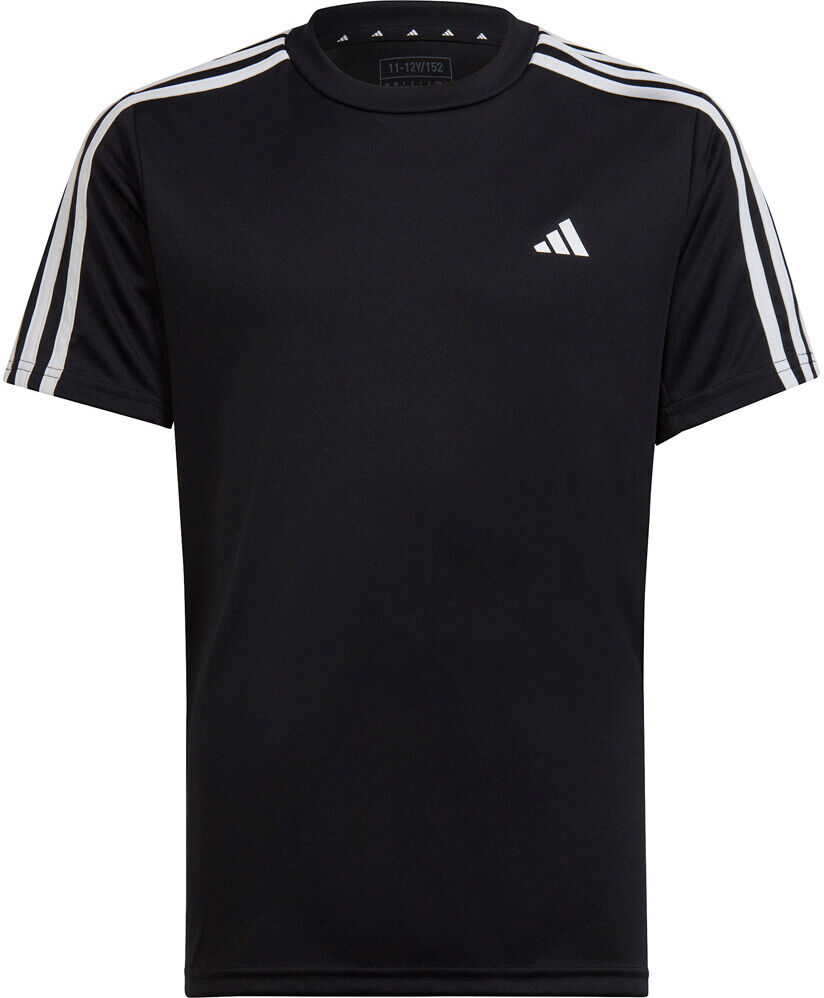 Adidas train essentials aeroready regular-fit 3 bandas camiseta manga corta niño Negro (152)