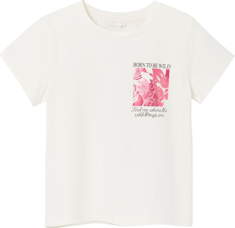 Nameit dulrikka camiseta manga corta niña Blanco (140)