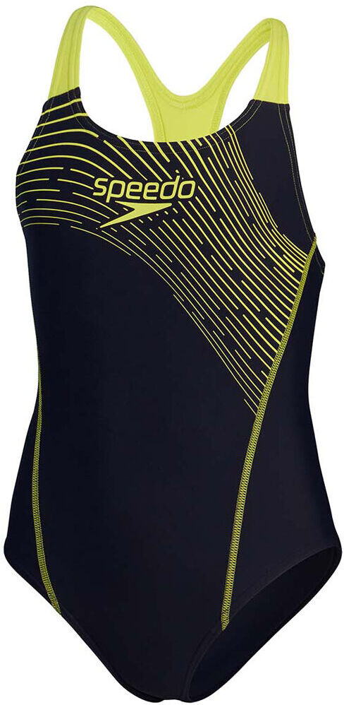 Speedo medley logo bañador natación niña Marino (13-14)