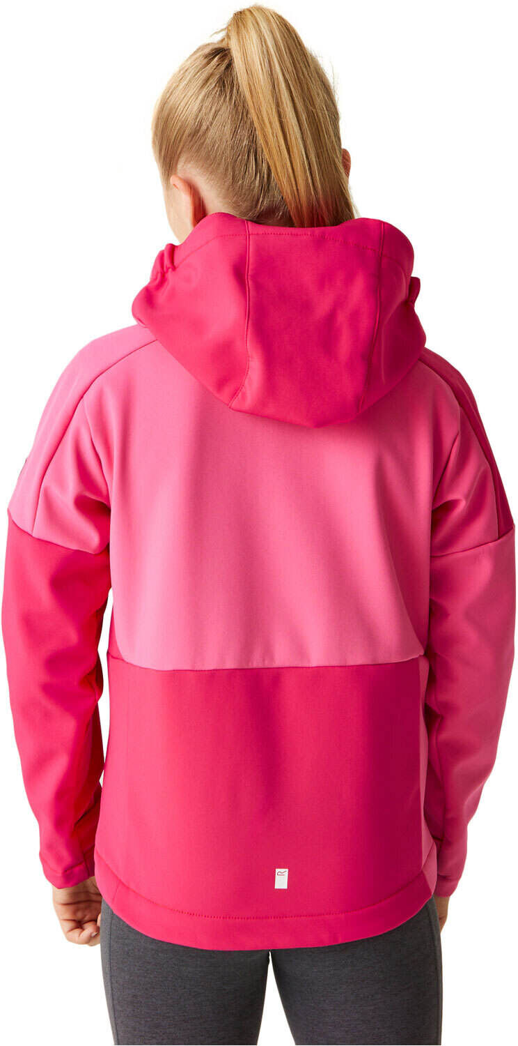 Regatta acicity vii chaqueta softshell niño Rosa (11-12)