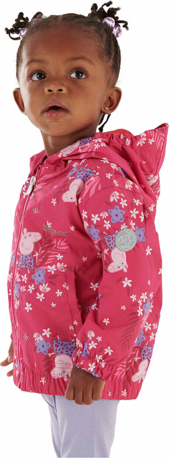 Regatta muddy puddle chaqueta bebé Rosa (60-72)