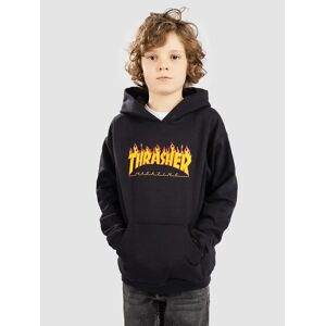 Thrasher Flame Kids Huppari musta