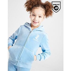 JUICY COUTURE Girls' Full Zip Flare Tracksuit Children - Mens, Blue  - Blue - Size: 5-6Y