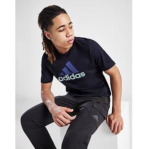 adidas Badge of Sport Large Logo T-Shirt Junior - Mens, Navy  - Navy - Size: 9-10Y