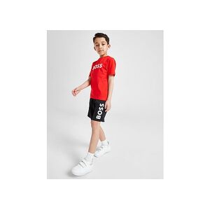 BOSS Large Logo Swim Shorts Children, Black  - Black - Size: 5Y