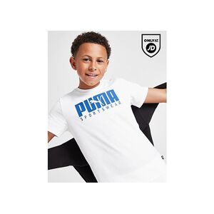 Puma T-paita Juniorit - Mens, White  - White - Size: 11-12Y