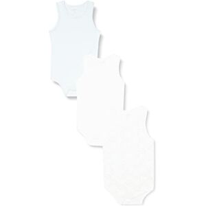 Care Bodysuit Baby Sleeveless Pack of 3 Light Blue (700), 92