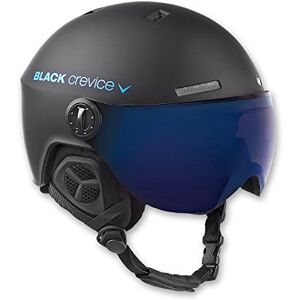 Black Crevice , Gstaad, Adults Ski Helmet, black