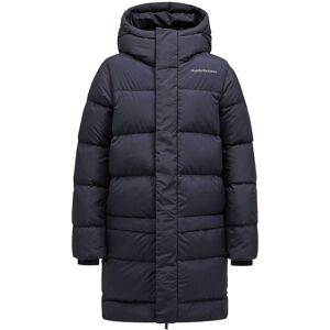 Peak Performance Jr Long Puffer - Musta - 150