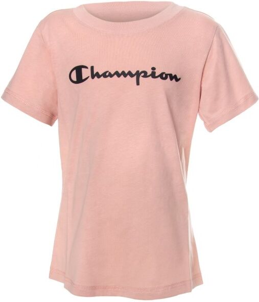 Champion Classics Crewneck T-shirt For Girls - Ancientpink  - Size: 403927 - Color: vanha roosa