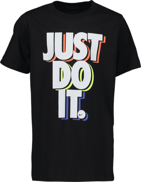 Nike So Nsw Jdi Stack Tee Jr Treeni BLACK  - Size: Small