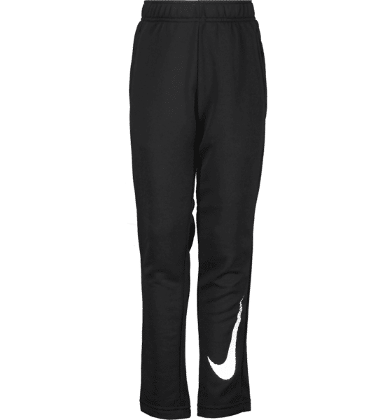 Nike So Dry Flc Pnt Jr Housut BLACK/WHITE  - Size: Medium