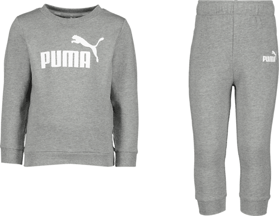 Puma So Ess Crew Jogger Inf Yläosat MEDIUM GREY HEATHE  - Size: 68