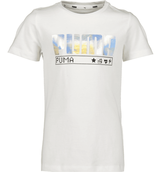 Puma Alpha Tee G Jr T-paidat & topit PUMA WHITE  - Size: 176