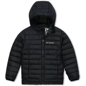 Columbia Veste à capuche powder lite - garçon Noir M (10-12 ans) - Publicité