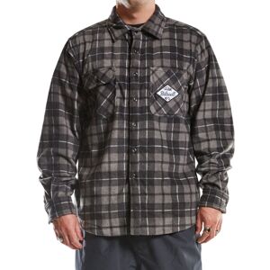 THIRTYTWO REST STOP SHIRT CHARCOAL S