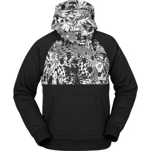 VOLCOM HYDRO RIDING HOODIE BLACK WHITE S