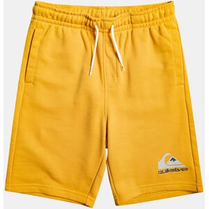 Quiksilver - Short molleton logo jaune Jaune - Publicité